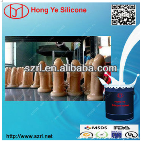 Liquid platinum cure silicone rubber for adult women sex toys making